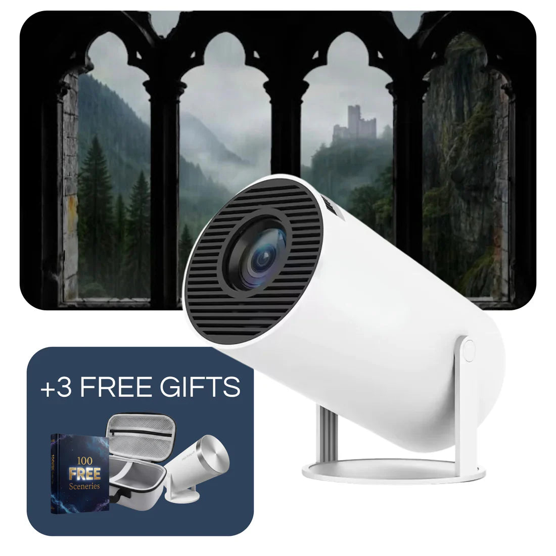 MythicView™ - Proyector Portátil